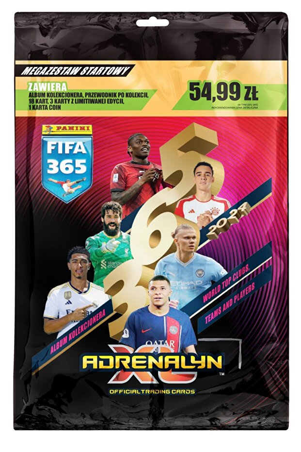 Adrenalyn Fifa 365 - 2024 Tcg Mega Starter Pack Football Player Cards
