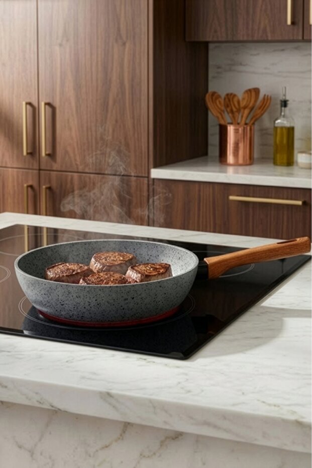 Granite Induction Base Frying Pan 24 cm
