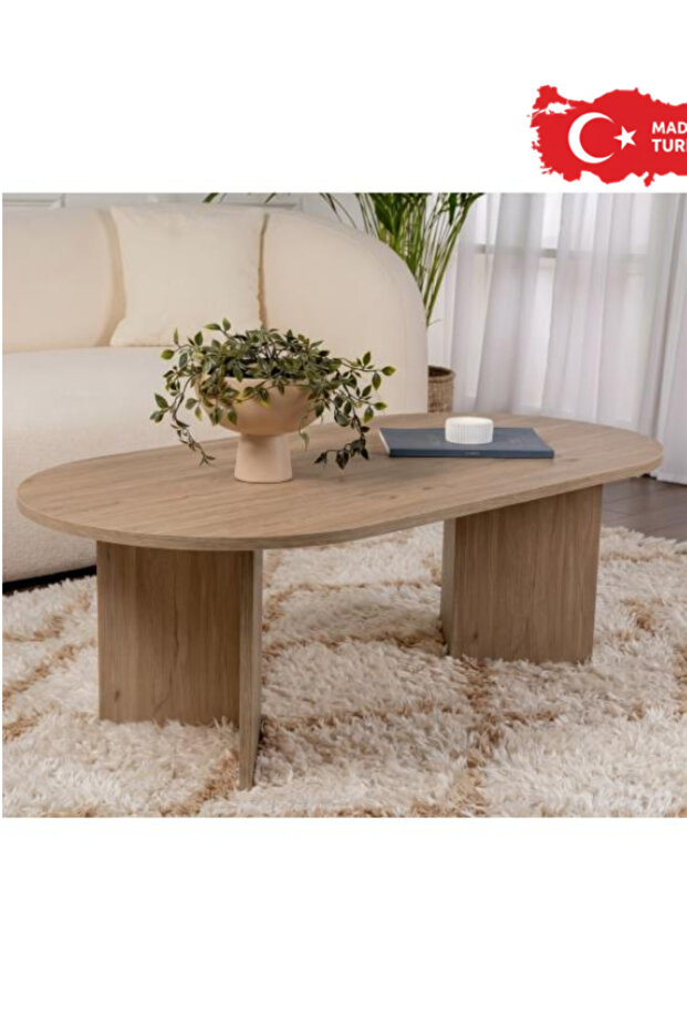 Sable Modern Coffee Table 119cm W - Light Brown M.SH.29166.9