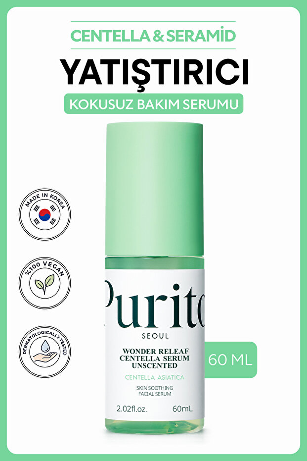 Wonder Releaf Centella Serum Unscented Bariyer Koruyucu Serum 60ml