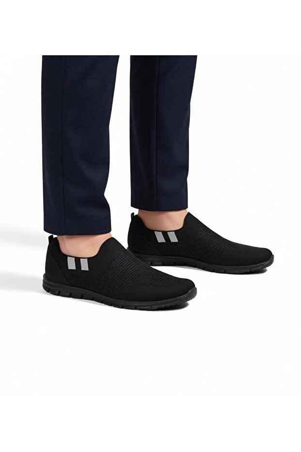 03820 Black-black Men's Sneakers