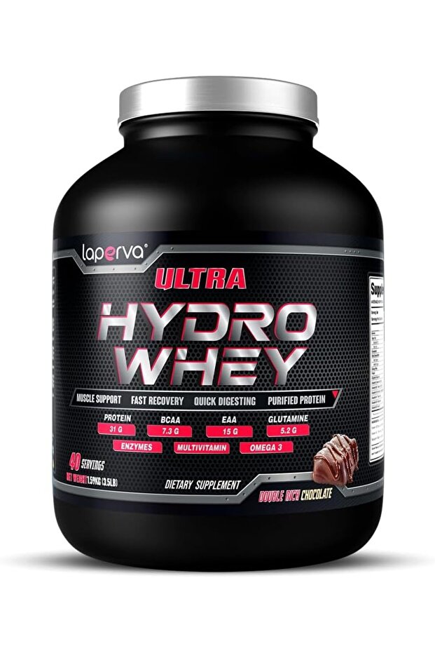 Ultra Hydro Whey Protein, Double Rich Chocolate, 3.5 Lb, Support Growth And Muscle Building