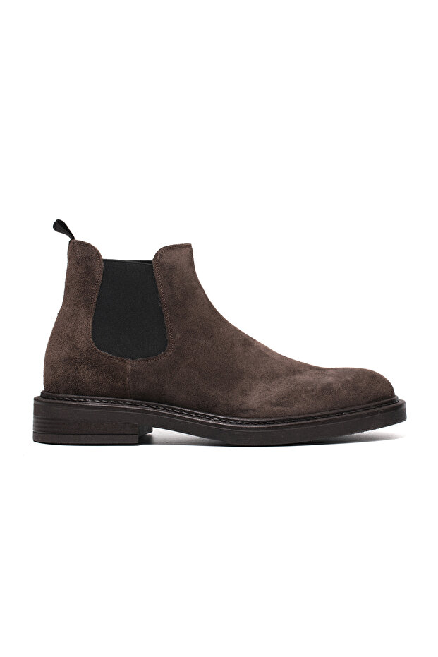 حذاء رجالي 1054 - MOSS CHELSEA BOOT من جلد الغزال