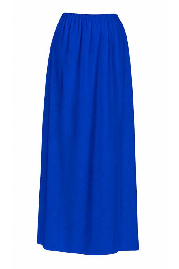 Cobalt Blue Full Length Lining Long Skirt Lining