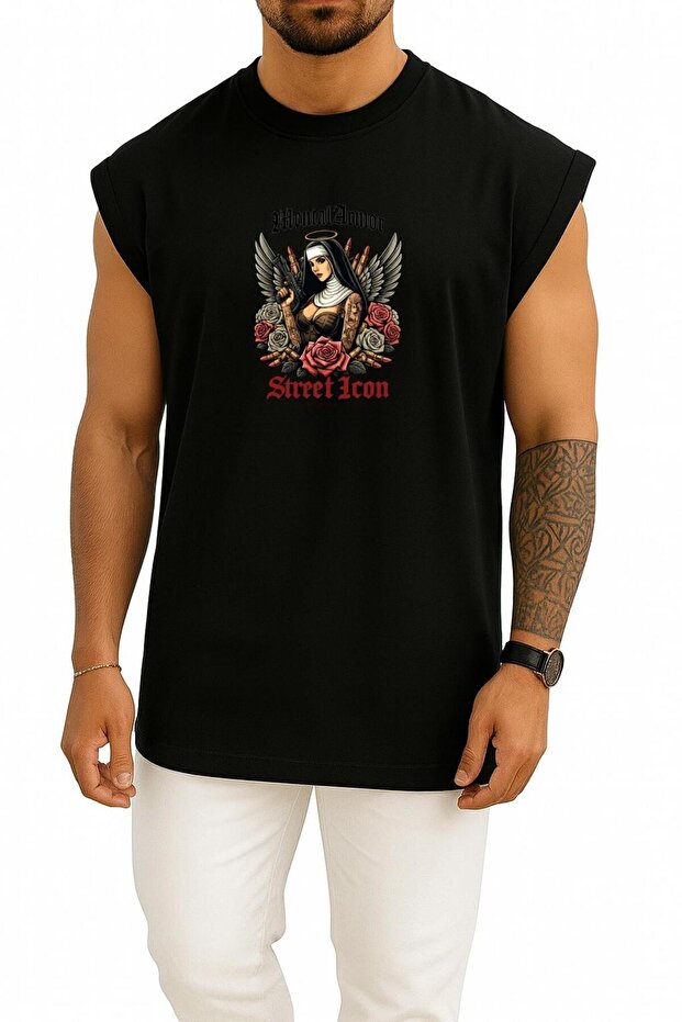 قصة فضفاضة ملابس داخلية رياضية من ماركة Mental Armor Street Icon طراز B مطبوع