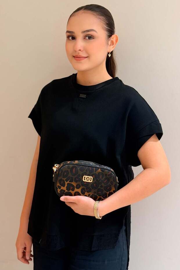 Oval Crossbody Bag