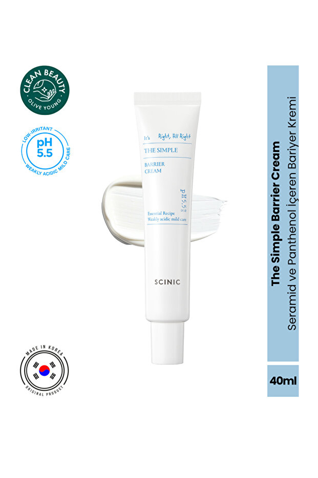 The Simple Barrier Cream Ceramide Moisturizing Barrier Cream 40ml