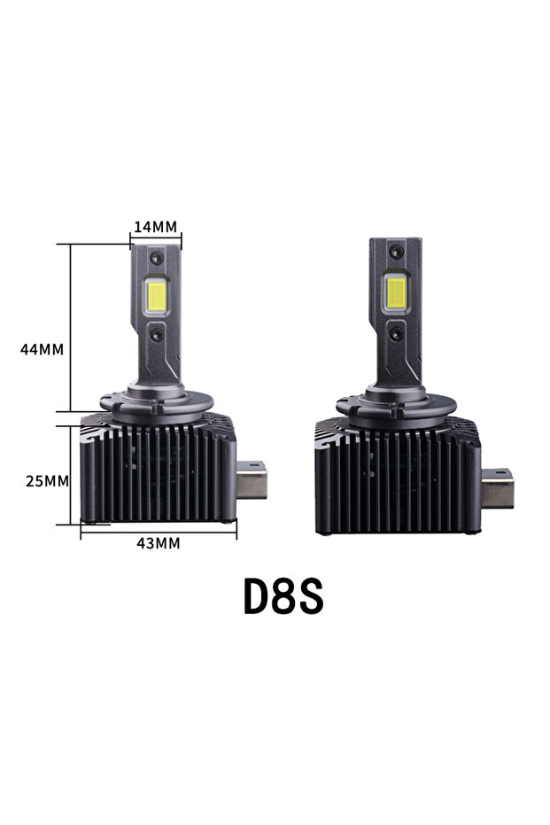 مصابيح أمامية LED طراز D8S D1S D3S، مصابيح HID طراز D2S D4S D8S بقوة 70 واط، إضاءة عالية ومنخفضة للسيارات، مصابيح D2R D4R LED ثنائية الجانب مع نظام CANBUS