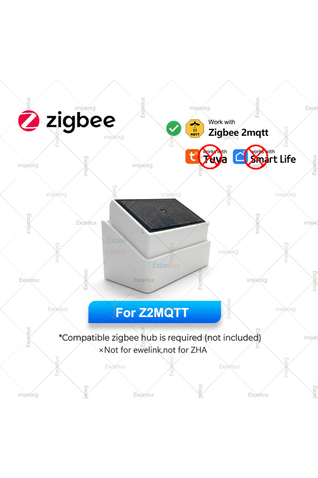 مستشعر قطرات المطر الذكي بتقنية Zigbee لإصدار Z2M للاستخدام الخارجي مع خاصية الكشف عن مياه الأمطار في الوقت الفعلي وقياس الإضاءة