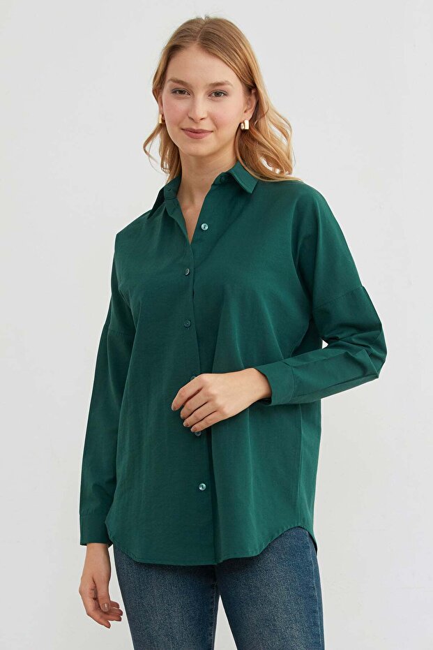 Basic Buttoned Shirt - 6