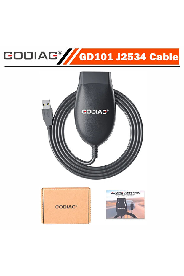 GODIAG GD101 J2534 Diagnostic Cable Support J2534&ELM327 Diagnose J1979 Compatible Vehicles for T...