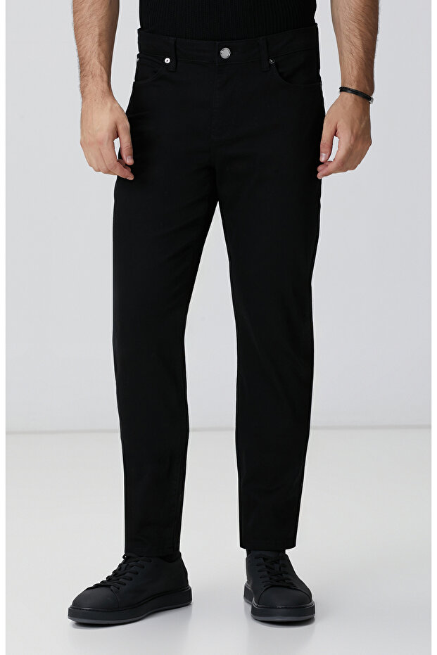 Siyah Casual Pantolon - 2