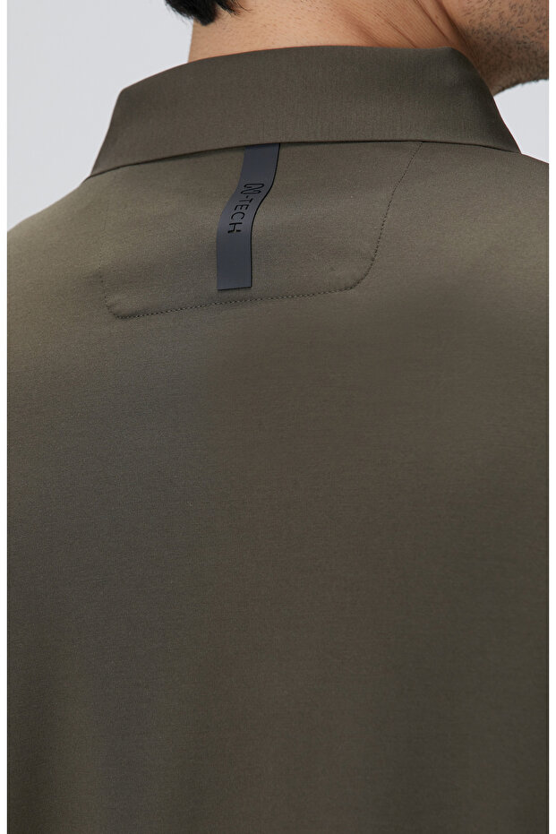 N-Tech Haki Polo Yaka T-Shirt - 6