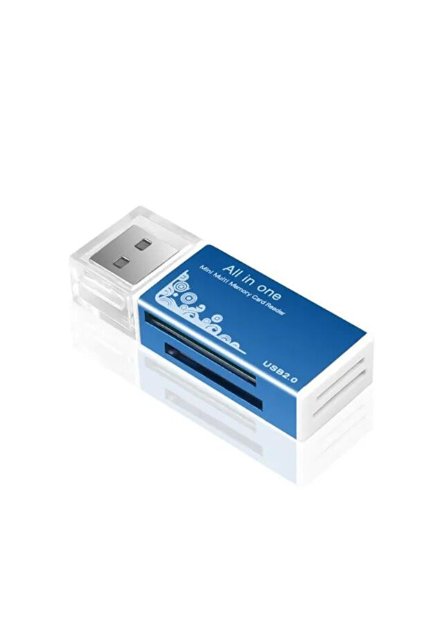 قارئ بطاقات USB متعدد الوظائف 2 في 1 بـ 4 منافذ USB 3.0، قارئ بطاقات MiniSD وTF، قارئ بطاقات الذاكرة، محرك فلاش USB C