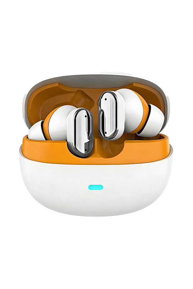 WHITE Y600-Wireless Bluetooth Headphones, Featuring High-Fidelity Sound Quality, Low Latency, Long B