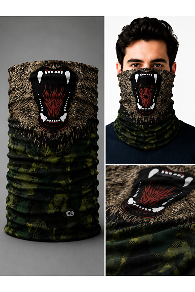 DRY HEAD Bone Ghost Ghost Motor Cycling Face Mask Outdoor Buff Neck Collar Bandana Balaklava