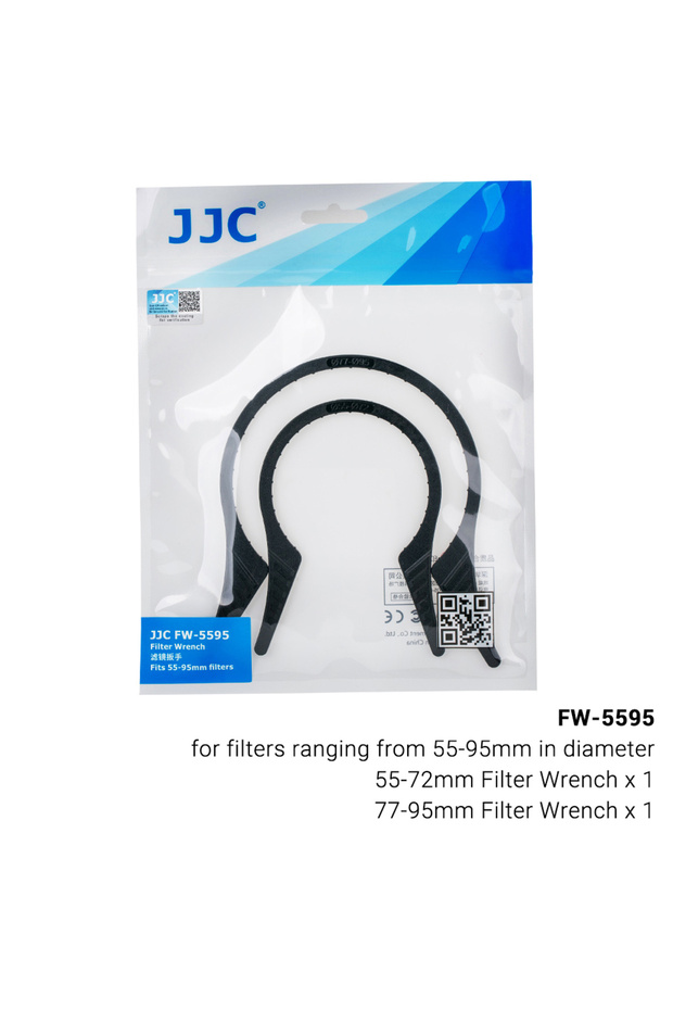 55mm to 95mm JJC Camera Lens Filter Wrench Kit CPL UV ND Filter Disassembly Wrench Kit Suitable for