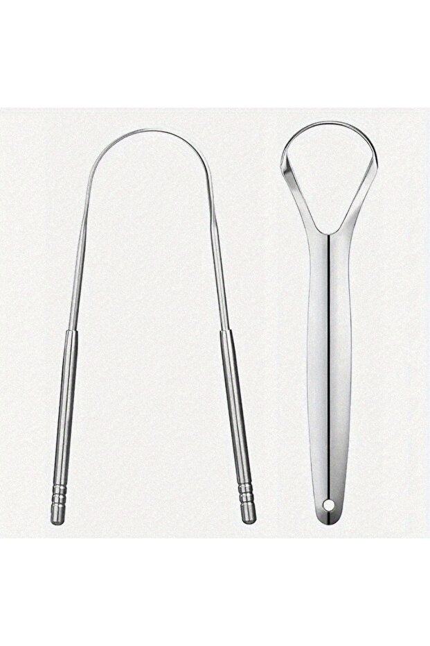 2pcs 3PCS Tongue Scraper, Stainless Steel Tongue Scrapers, Tounge Scraper Cleaner, Professional Tong