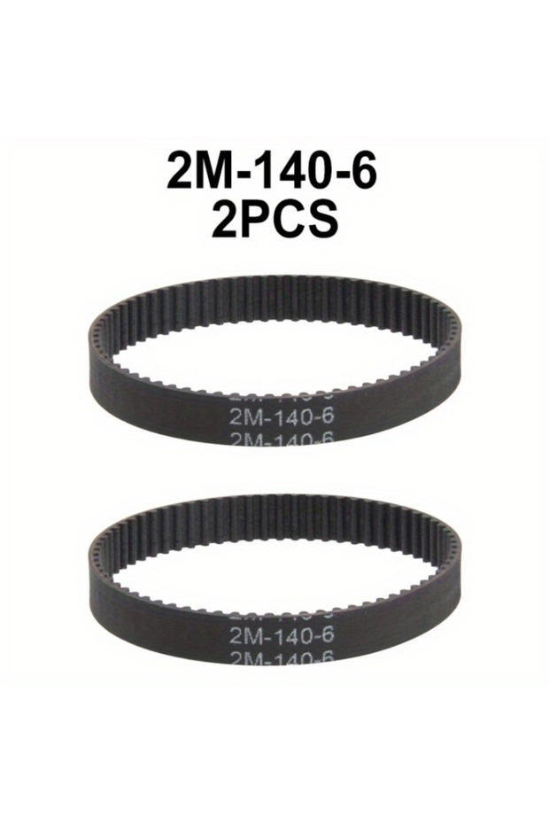 2M-140-6 2pcs Timing Drive Belt 2GT/2M Perimeter 140 142 150 160 180mm Width 6mm Synchronous Conveyo