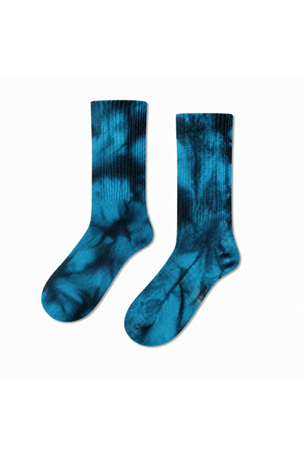 جوارب رياضية للجنسين من Night Blue Batik
