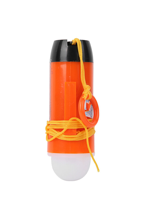 Orange Marine Life Jacket Lamp Lightweight Waterproof Life Vest Light For Kayaking Drifting