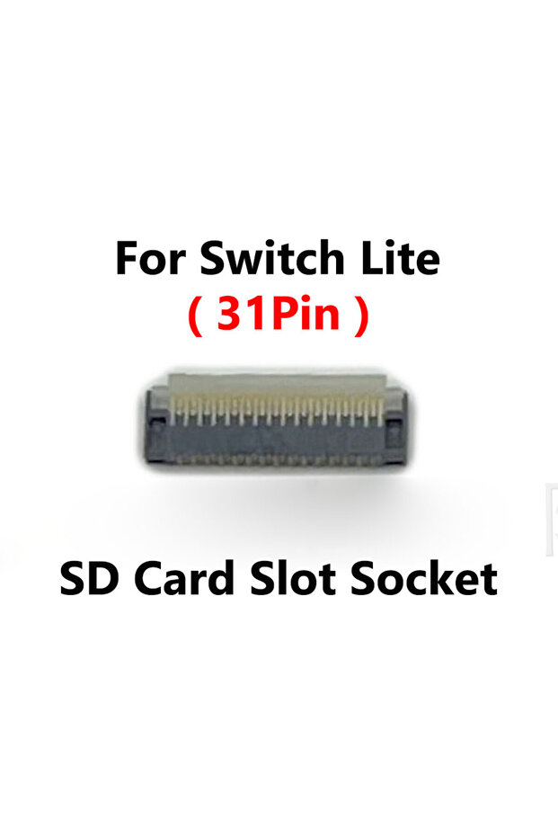 كابل مرن لشاشة LCD للوحة الأم، مقبس أنثى FPC ذو 31 سنًا من نوع Switch Lite، مقبس JCD ذو 29/31/41/43/53 سنًا