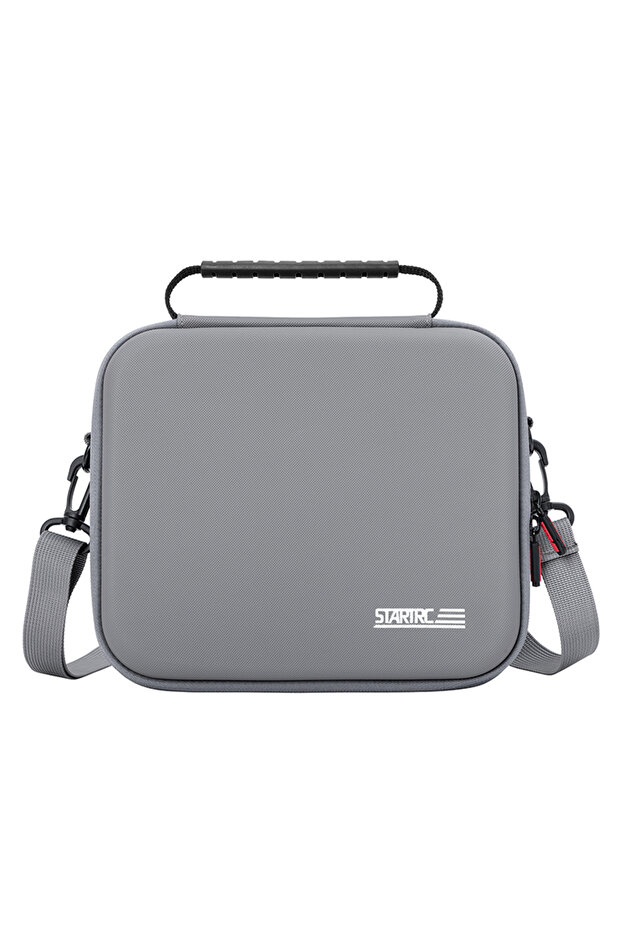Grey STARTRC Neo 2 Portable PU Shoulder Bag Handbag for DJI Neo 2 Drone and Battery Accessories Carr