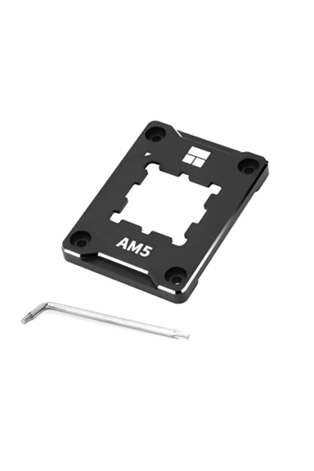 إطار مصحح الانحناء أسود (AM5) من ثيرمال رايت لمعالجات إنتل الجيل 12، واقي لوحة المعالج LGA1700 1800