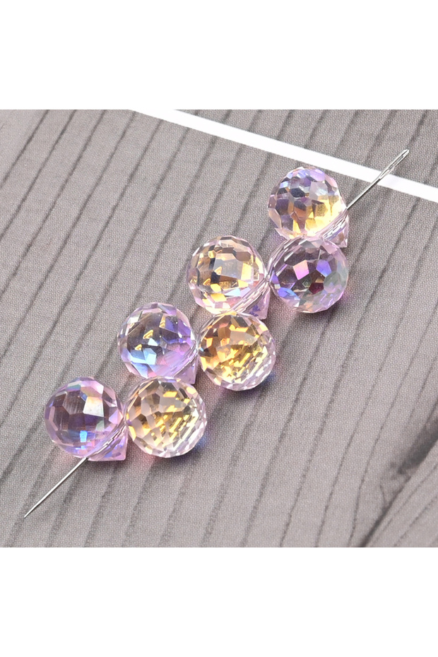 10X8mm 20pcs H1413 10*8mm Czech Crystal Waterdrop Beads Shiny Faceted Glass Strawberry Beads for Jew