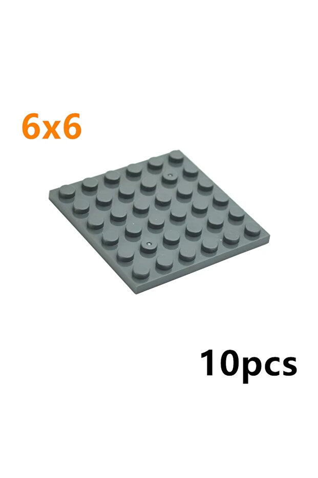 M dark gray 10pcs 6x6 building block base small expansion board compatible with standard particle sc