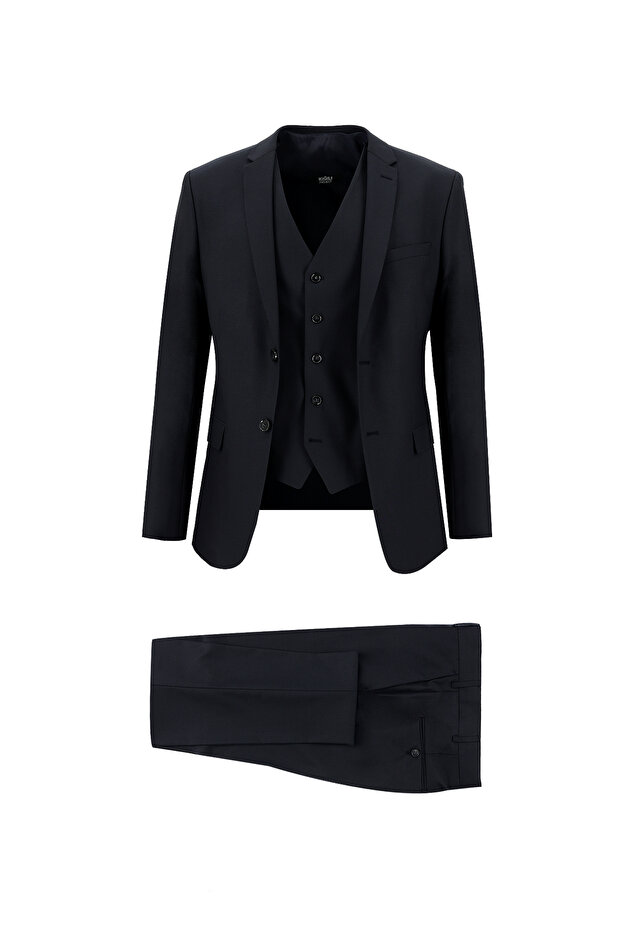7 Drop Super Slim Fit Extra Slim Fit Combination Vest Suit