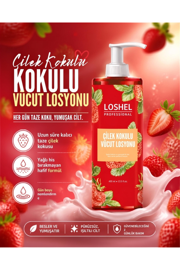 Body Lotion Strawberry 400ml