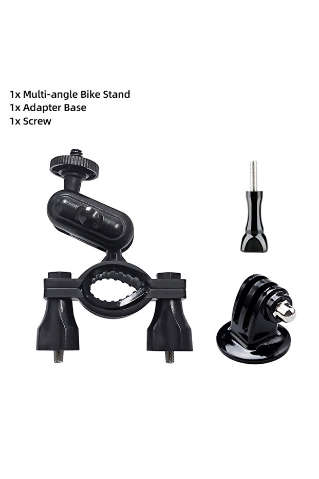 D Bicycle Handlebar Mount Motorcycle Holder For Gopro Hero 13 12 11 10 9 8 SJCAM SJ4000 AKASO X5 Ins