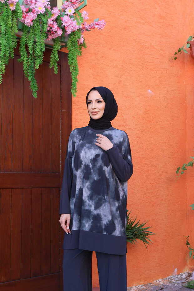 Set Sandy cu model batik - 4