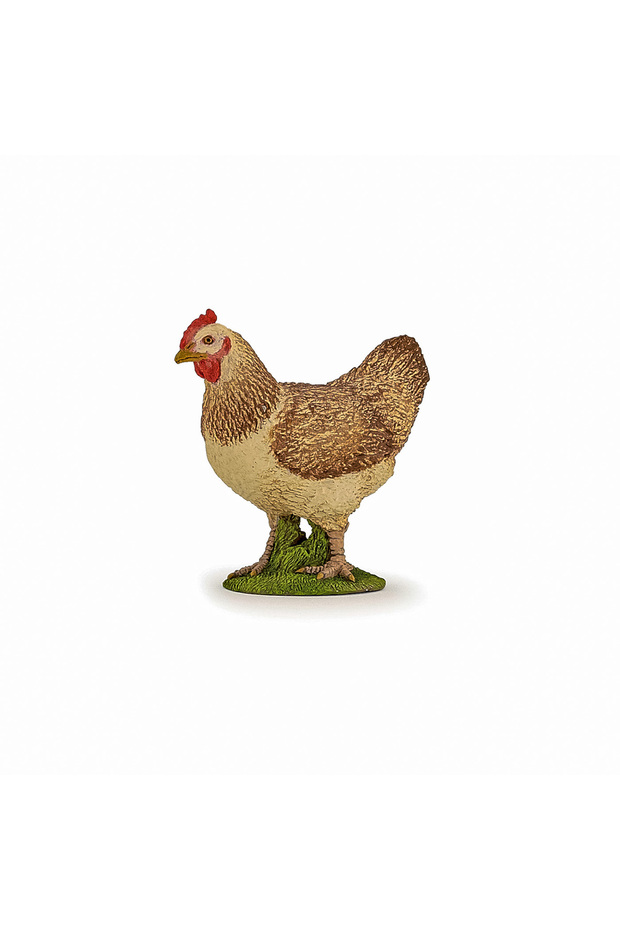 SILK HEN FIGURINE - 6