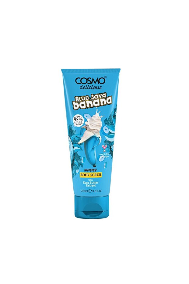Cosmo Delicious Blue Java Banana With Shea Body Scrub For Men & Women - 275ml