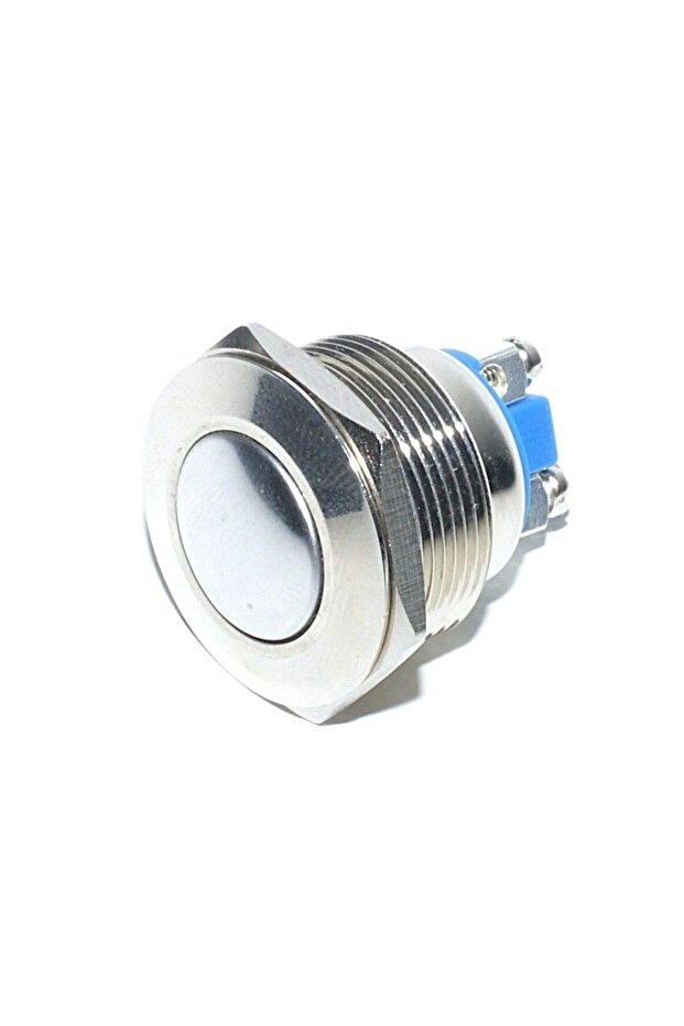 22mm Metal Push Switch with Return, - 1