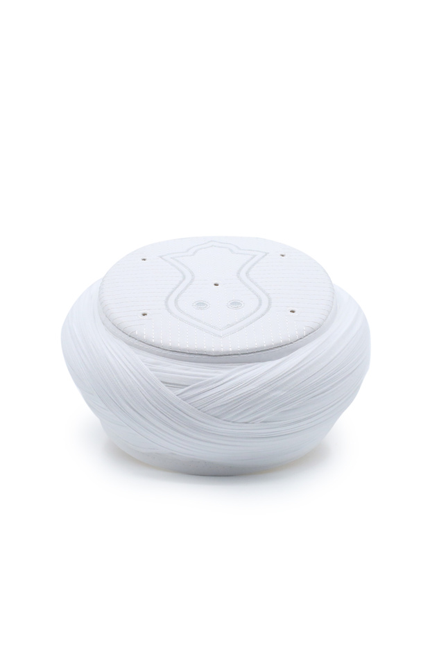Namaz Sarığı – White Fabric – White Prayer Rug – Cross-Wrapped – Nâli Şerif – 7 Meters