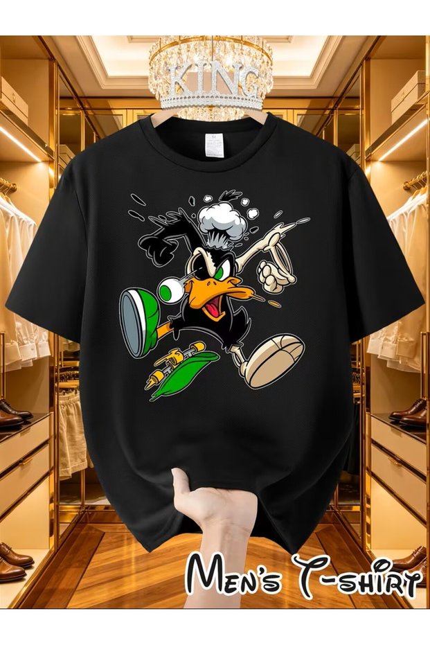Printed T-Shirt. Short Sleeve Summer & Spring Casual Top Wear T-Shirt