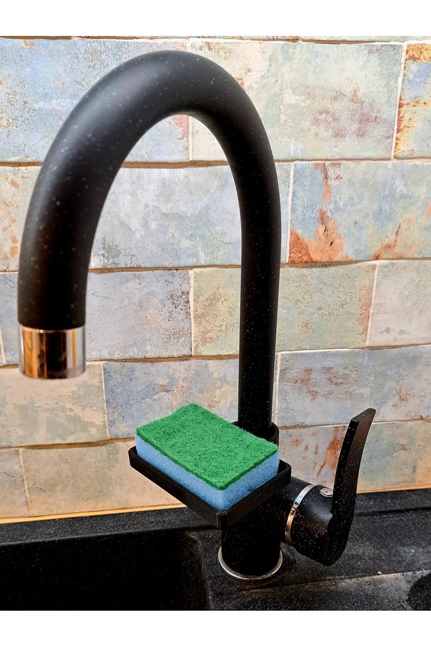 Kitchen Sponge Drying Tray - Sink Organizer Stand with Drain