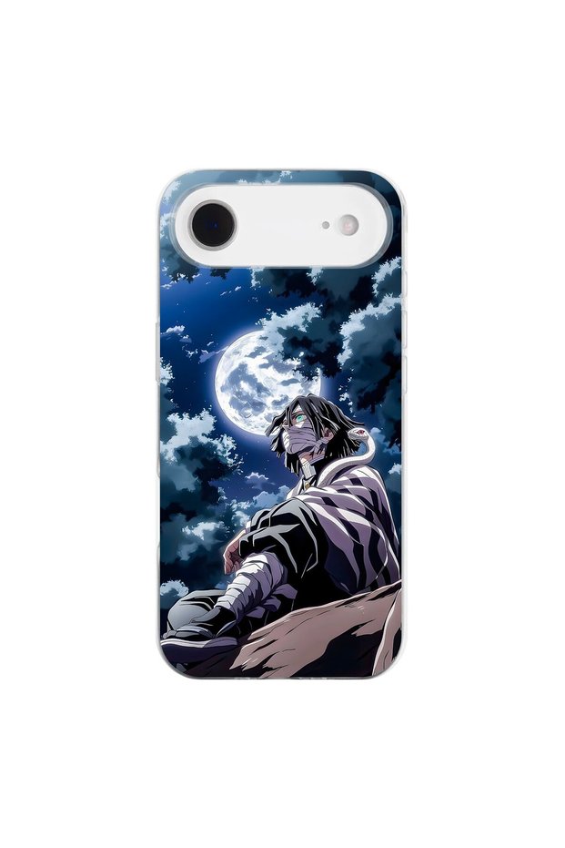 iPhone 17 Air Compatible Anime 4/4 Design Transparent Case
