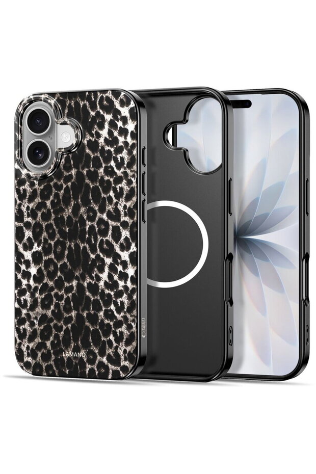 Husa LAMANO MAGSAFE IPHONE 17 LEOPARD - 3