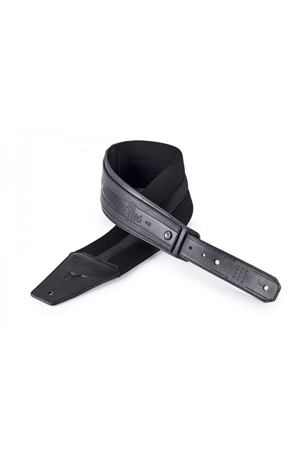 Ss2-Neo40-Blk Solostrap Neo 2 Bass Guitar Strap | Black Color, 4.0 Inch Extra Width, Heavy Duty