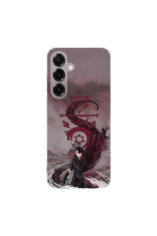 Samsung Galaxy S25 Plus Compatible Anime 6/3 Design Transparent Case