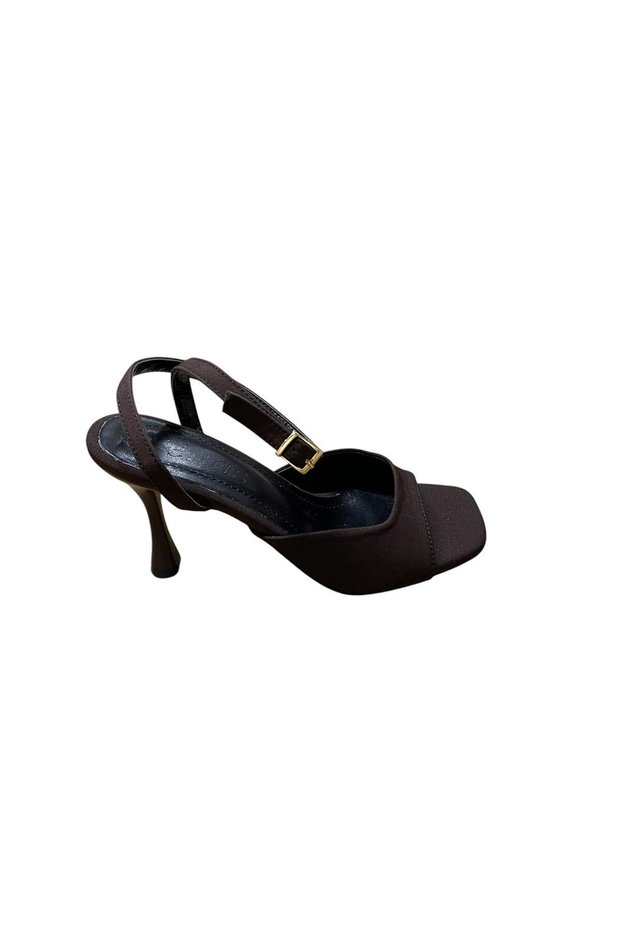 Women's Thin Heeled Ankle Strap Summer Evening Dress Shoes