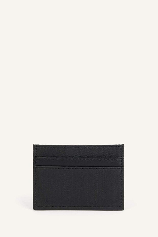 Men's Faux Leather Card Holder H8748Axns