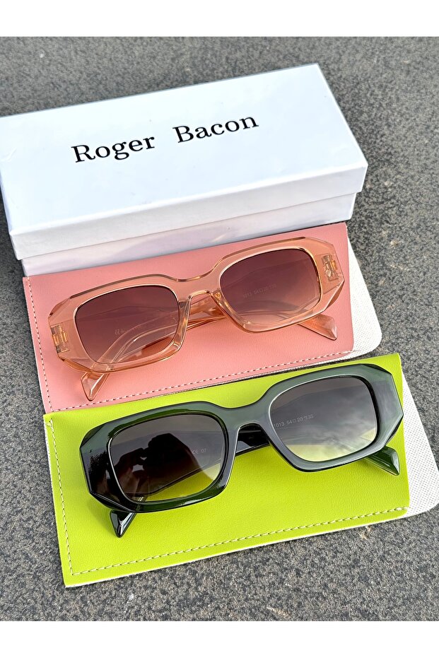 Double Advantage Set Women's Sunglasses Green & Brown Uv400