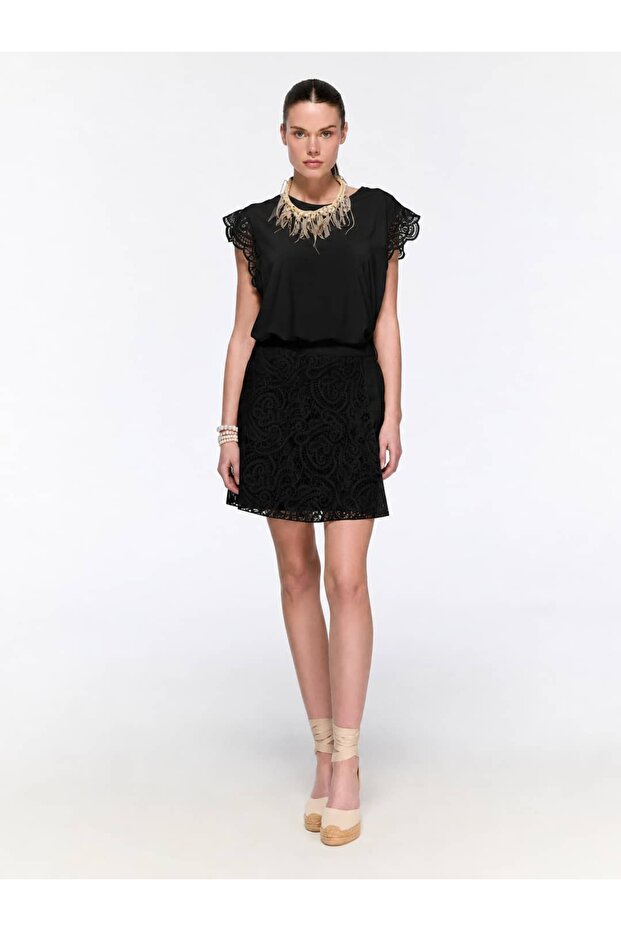 Lace Shorts Skirt