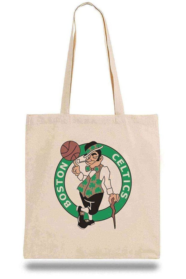 Tote Bag Boston Basketball Sports