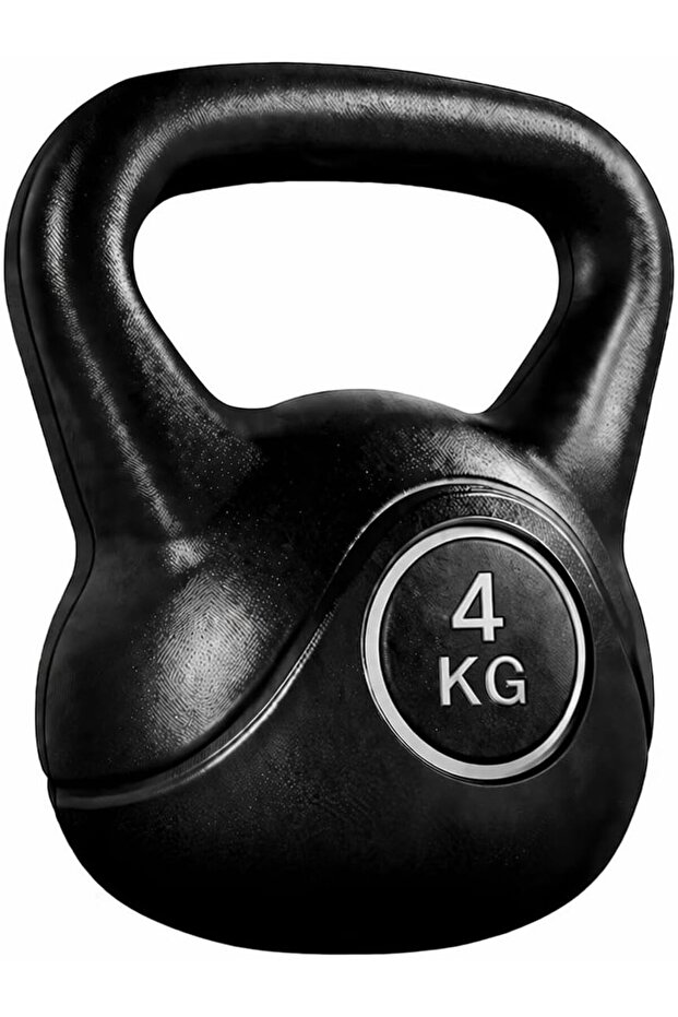4 Kg Kettlebell 2-in-1 Dumbbell | Strength Training Weight PVC Coated Cast Iron Full Body Workout Equipment for Home